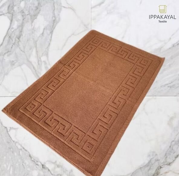 Brown Premium Cotton Bathmat