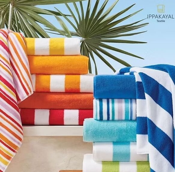 Multicolor Cotton Beach Towel