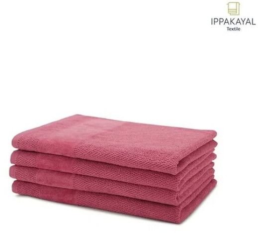 Pink Soft Cotton Hand Towel