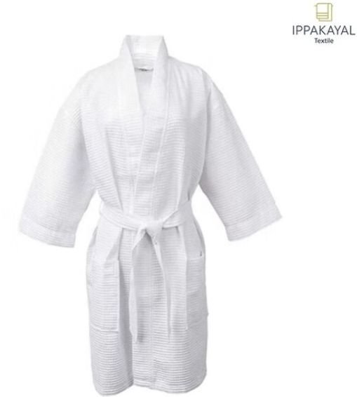 White Luxury Cotton Bathrobe