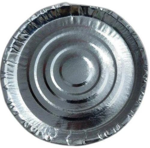 12 Inch Silver Disposable Paper Plate