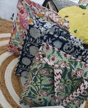 Quilted Cotton Bags