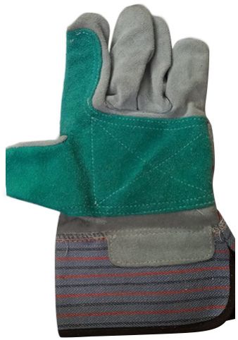 Split Green 16D Palm Canadian Gloves