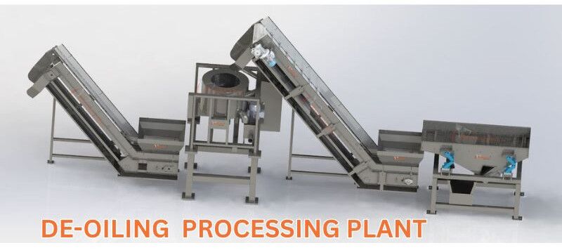 Automatic De-Oiling Machine