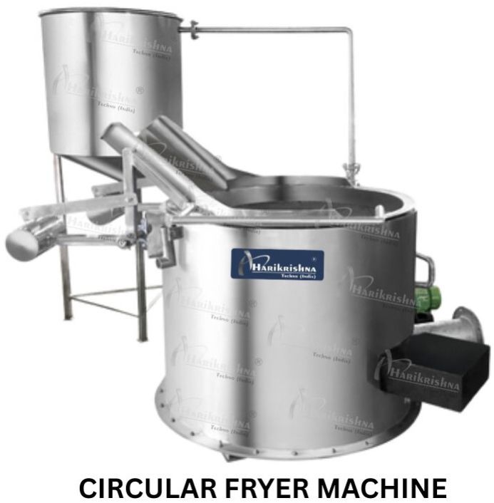 Circular Direct Heat Fryer Machine