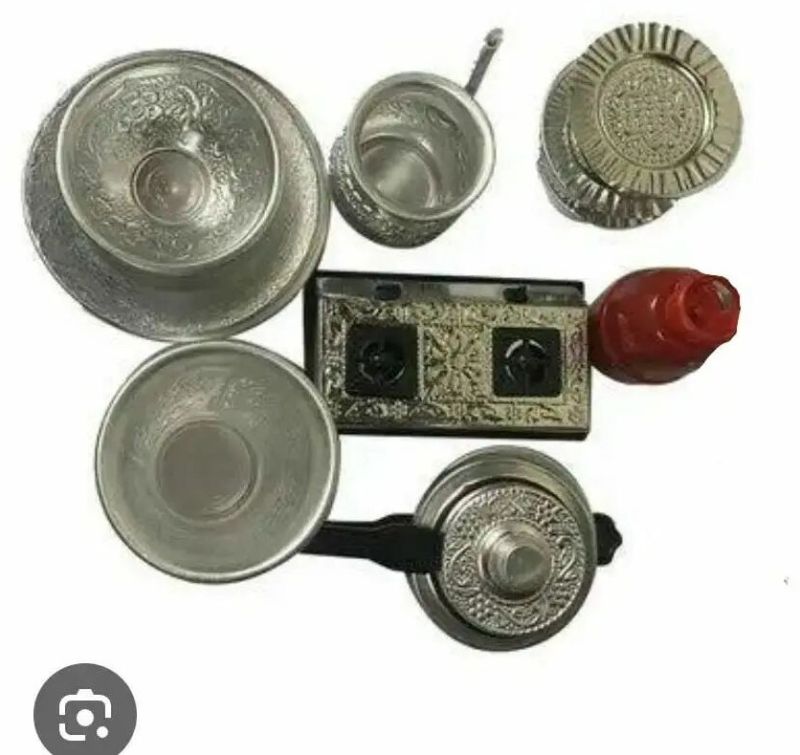 Alumunium Kitchen Toys Set OF 8 Pcs
