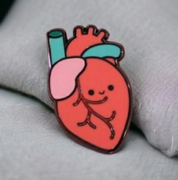 Custom Doctor Badge with Heart Icon