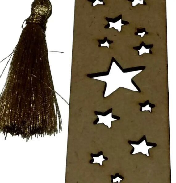Laser Cut MDF Bookmark Gift