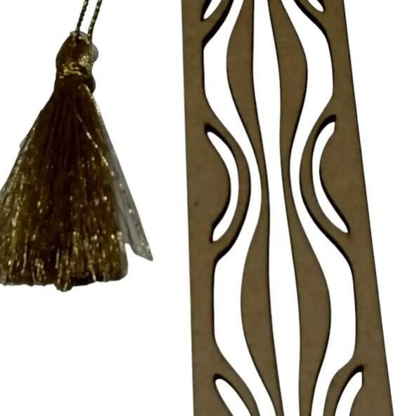 Personalized MDF Laser Engraved Bookmark