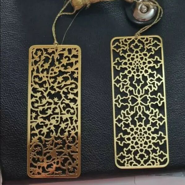 Square Design Combo Metal Bookmark