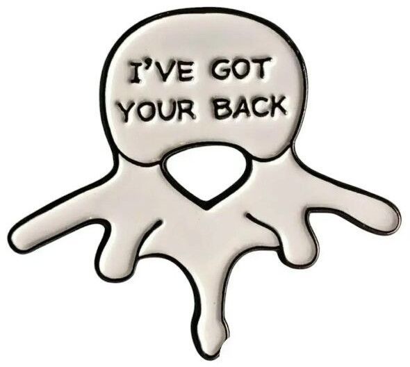 Virus Themed Doctor Lapel Pin