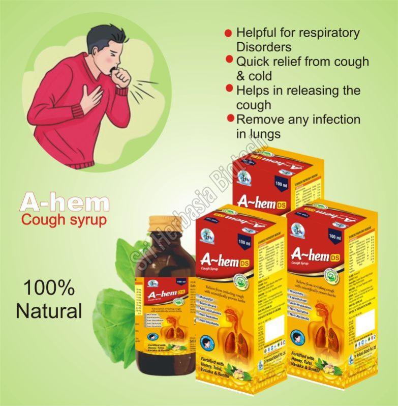 A-hem Herbal Ayurvedic Cough Syrup