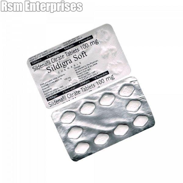 Sildenafil Soft 100mg Chewable Tablet