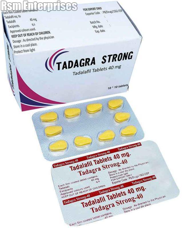 Tadalafil 40mg Tablets