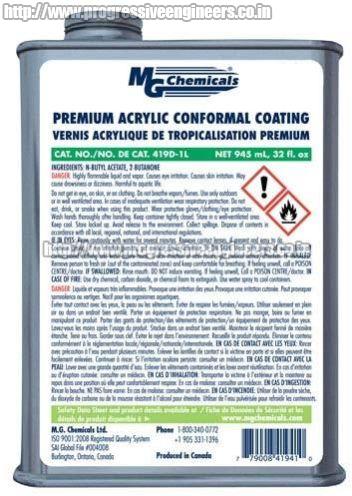 Premium Acrylic Conformal Coating (419D)