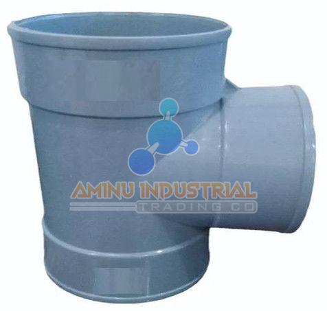 110mm Grey PVC Tee