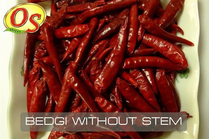 Byadgi Chilli Without Stem