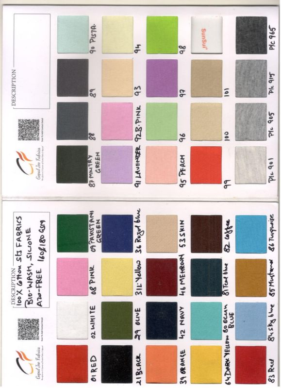 Cotton Single Jersey Fabric