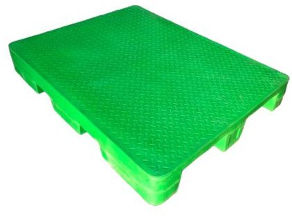 4 Way Chequered Top Plastic Pallet