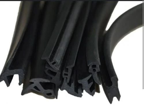 Black EPDM Extruded Rubber Profile