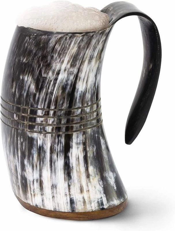 Horn Beer Mug