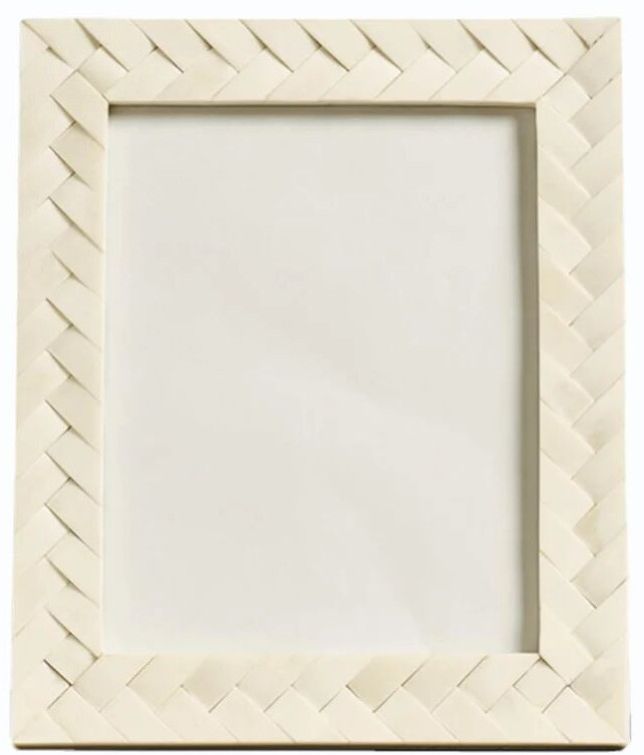 Plaited Bone Photo Frame