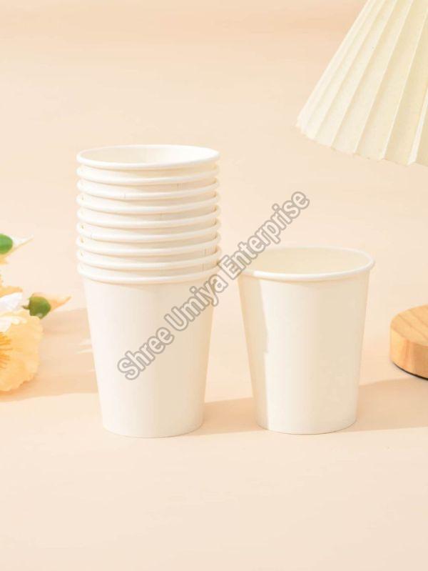 White 10 Oz Single Wall Paper Cup