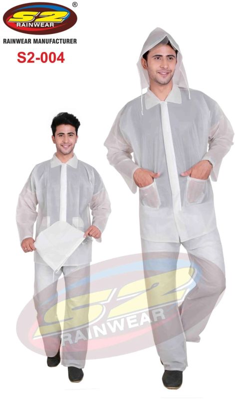 Trans PVC Raincoat