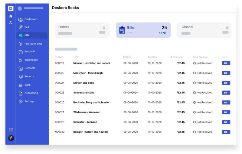 Billing System Management Software