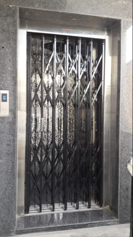 Collapsible Stainless Steel Elevator Doors