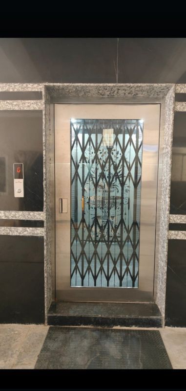 Mild Steel Collapsible Elevator Doors