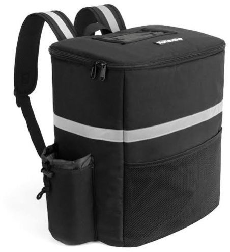 Black Polyester Food Delivery Bag