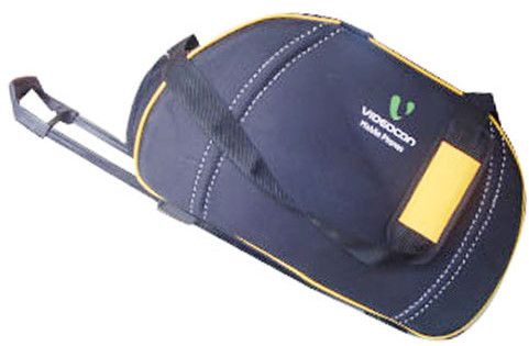 Nylon Blue Luggage Trolley Bags