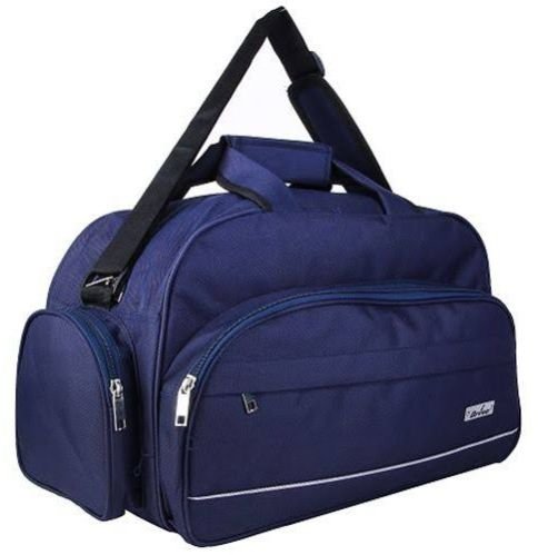 Polyester Dark Blue Travel Bag