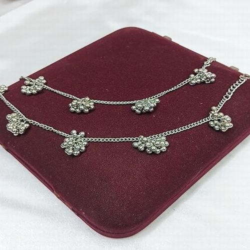 NIPSTec German Silver Anklets for Women & Girls