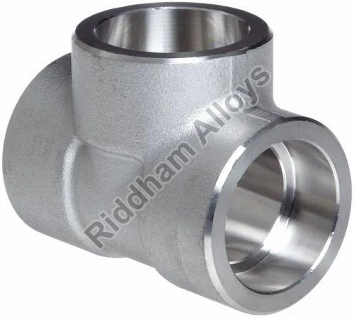 Straight Stainless Steel Butt Weld Tee