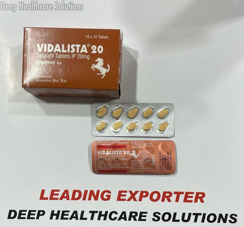 Vidalista 20mg Tablets
