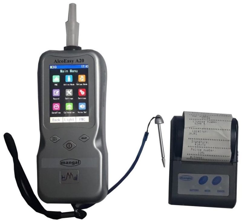Alcohol Breath Tester