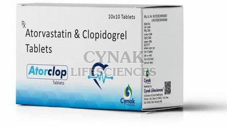 Atorclop Atorvastatin Clopidogrel Tablets