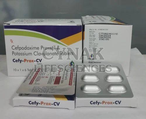 Cefy Prox CV Cefpodoxime Proxetil Clavunate Acid Tablets