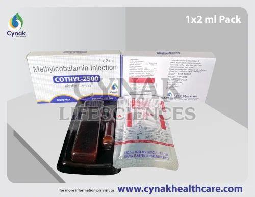 Cothyl 2500mg Methylcobalamin Injections