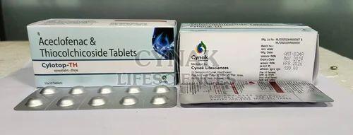 Cyclotop Th Aceclofenac Thiocolchicoside Tablets