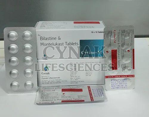 Cytine M Bilastine 20mg Montelukast 10mg Tablets