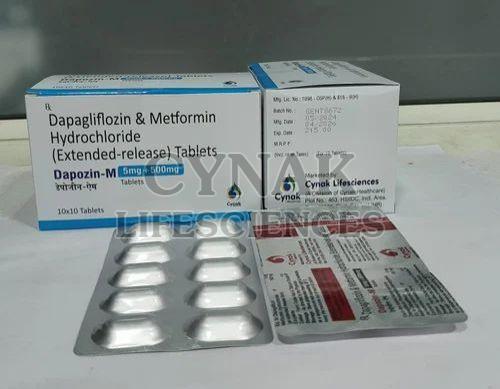 Dapozin M Dapagliflozin Metformin Tablets