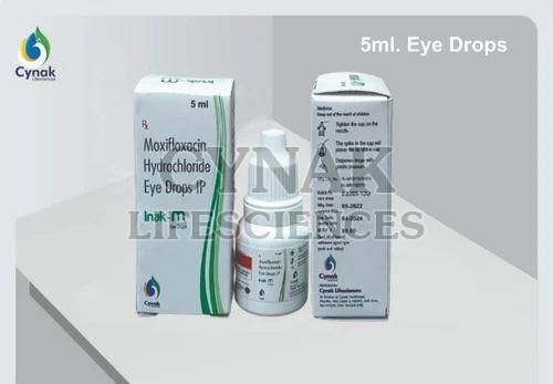 Inak M Moxifloxacin Hydrochloride Eye Drops
