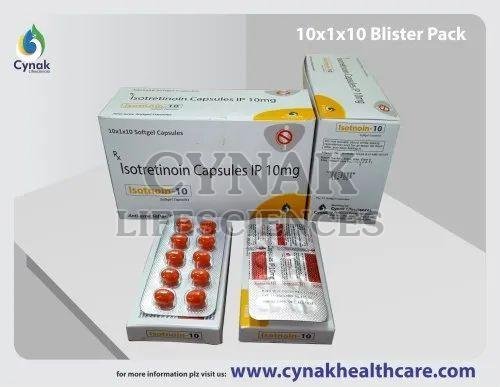 Isotnoin 10mg Isotretinoin Soft Gel Capsules