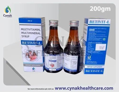 Retivit L Multivitamin Multiminerals Syrup