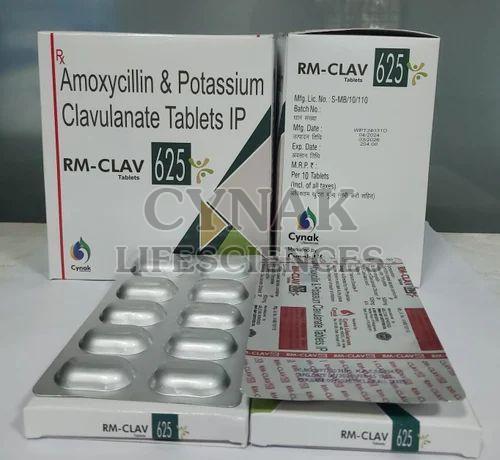 Rm Clav Amoxycillin Potassium Clavulanate Tablets