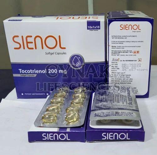 Sienol Tocotrienol 200mg Sogtgel Capsules
