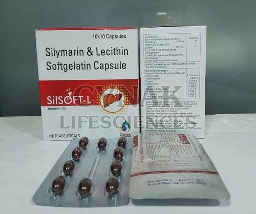 Silsoft Silymarin Lecithin Softgel Capsules